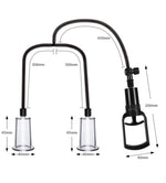 Set pompe Passion pentru femei Set pompe din silicon seria B Power