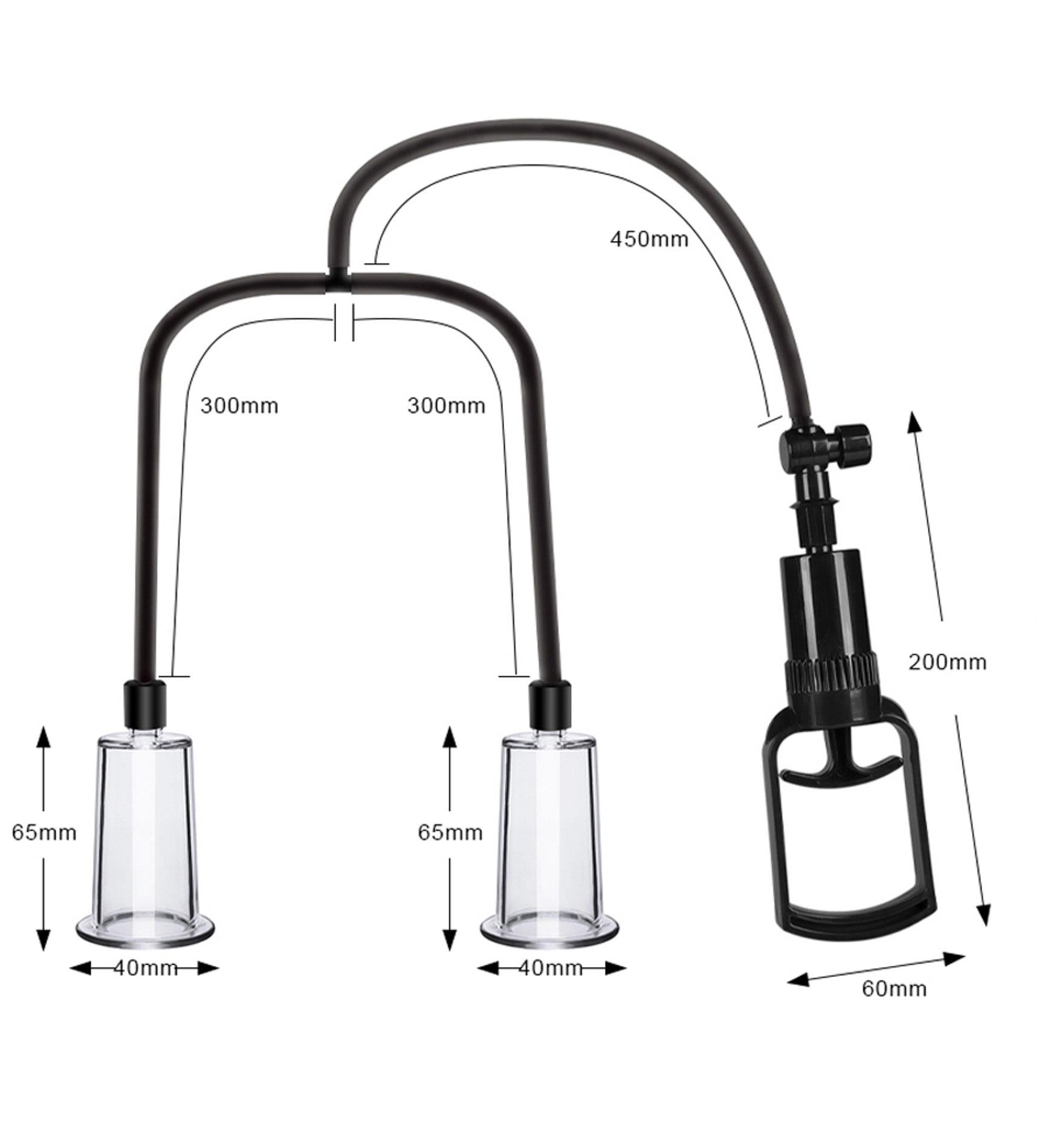 Set pompe Passion pentru femei Set pompe din silicon seria B Power