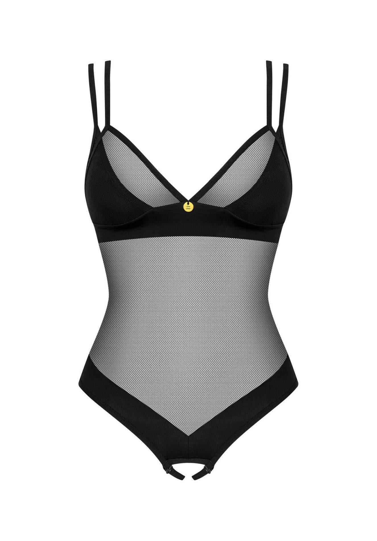 Body Obsessive Nesari Open Negru XL/2XL