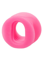 Inel pentru penis din silicon Calexotics Slop Top Filthy Luv, roz