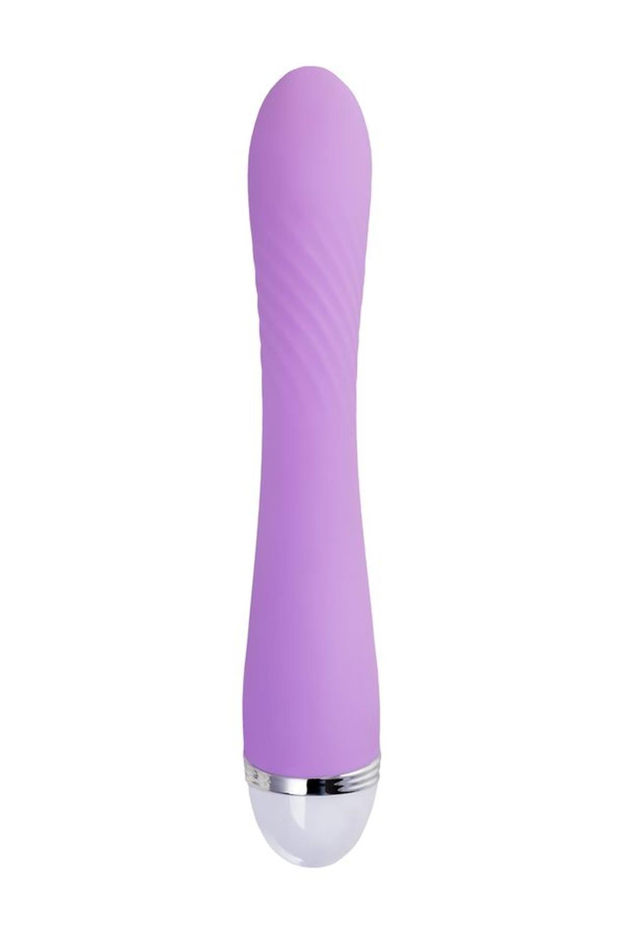 Vibrator Flovetta Lantana pentru punctul G, silicon, violet, 22 cm, USB