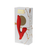 Vibrator Punct G din silicon Rouge Velvet, cu 10 funcții, USB