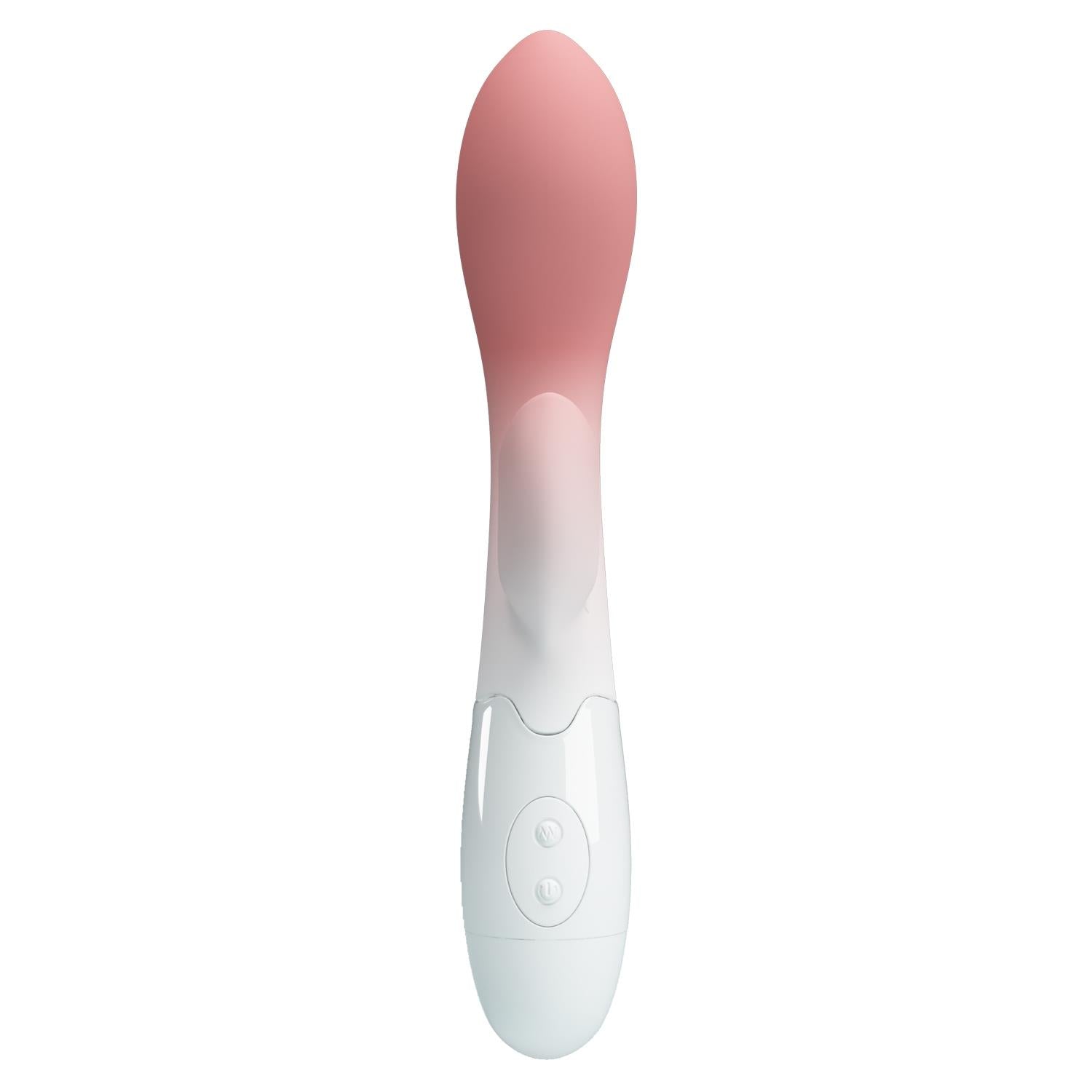 Vibrator Pretty Love Brighty din silicon cu 30 de funcții, în formă de iepuraș