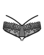 Donarella Obsessive Open Chiloți Negri XL/2XL