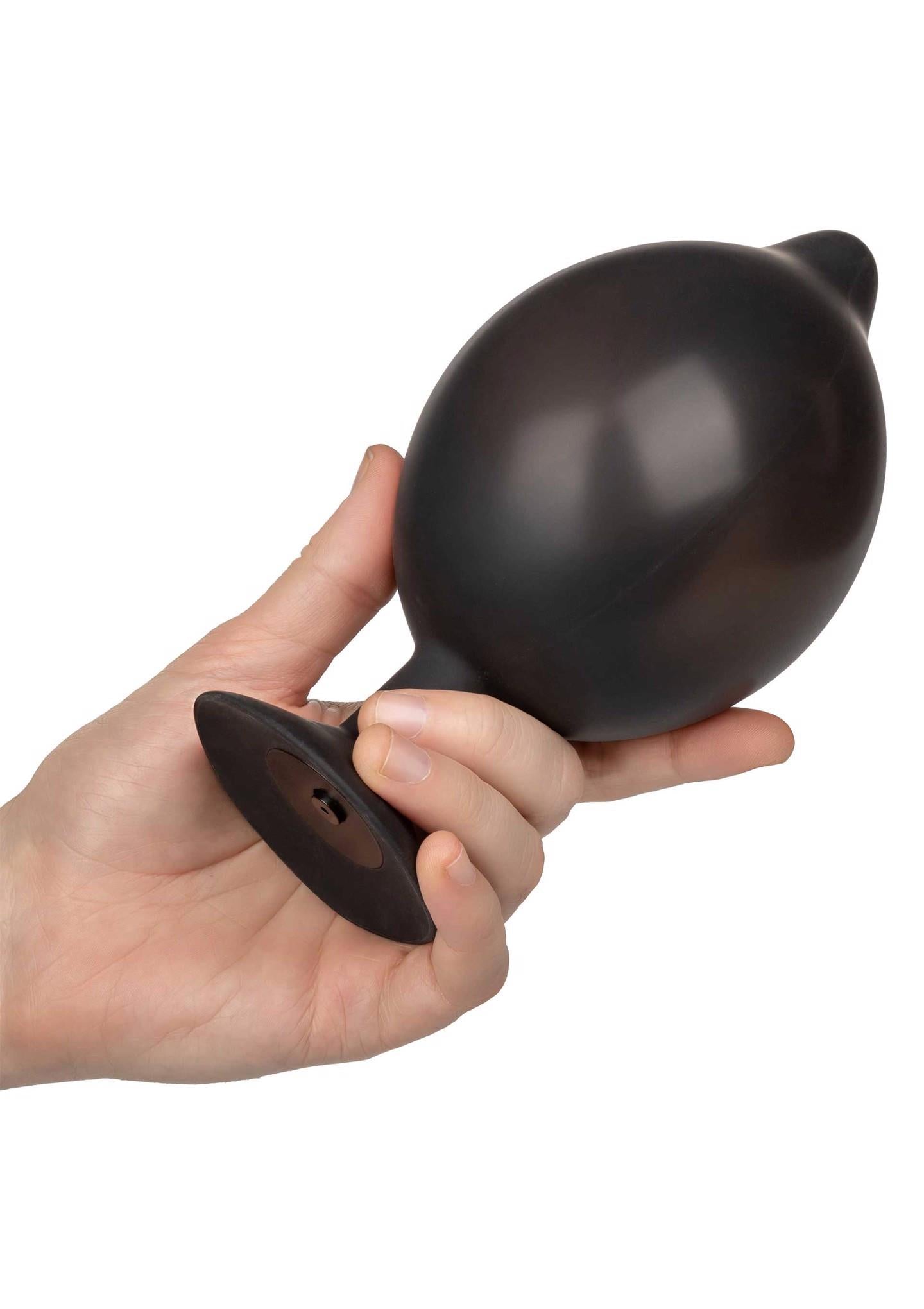 Plug anal gonflabil din silicon Colt XXXL negru 16 cm