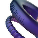 Inel vibrant USB Hueman Jupiter dublu violet