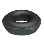 Inel pentru penis Crazy Bull Jarvius din silicon negru super moale