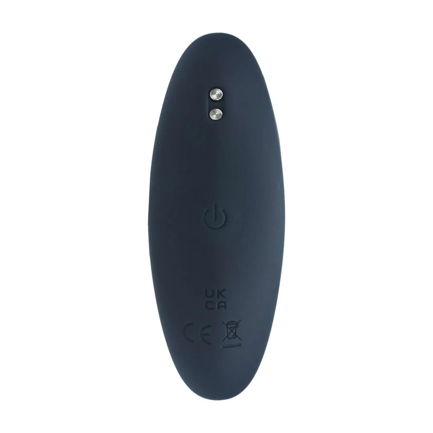 Levelz M Masaj vibrant pentru prostată din silicon, negru, 12,5 cm