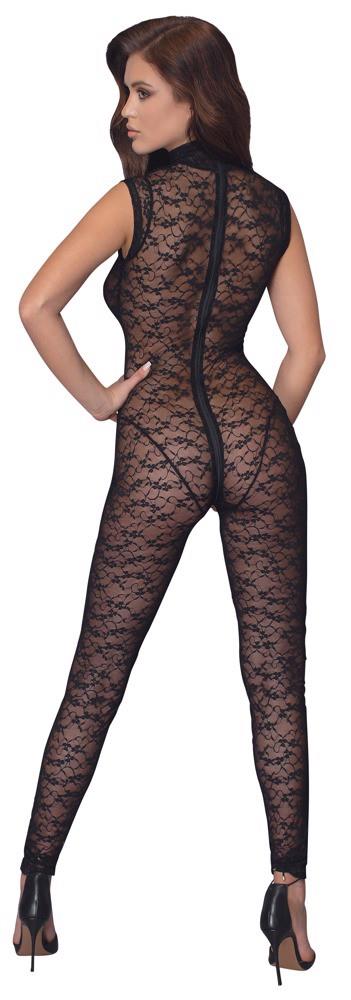 Body din dantelă Cottelli LINGERIE cu fermoar, mărimea M