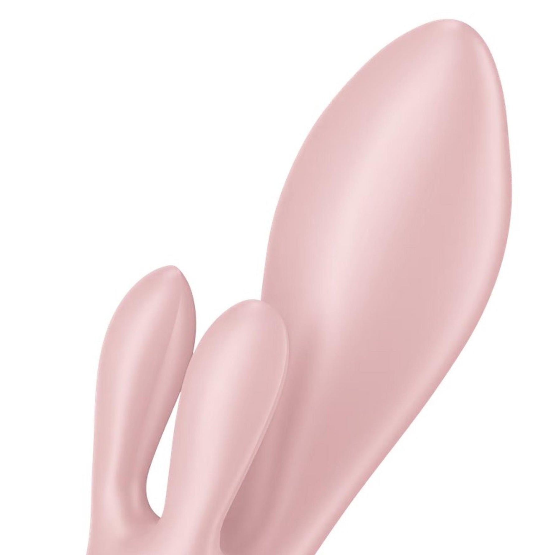 Vibrator gonflabil Satisfyer Air Pump Bunny 3 roz cu USB, în formă de iepuraș