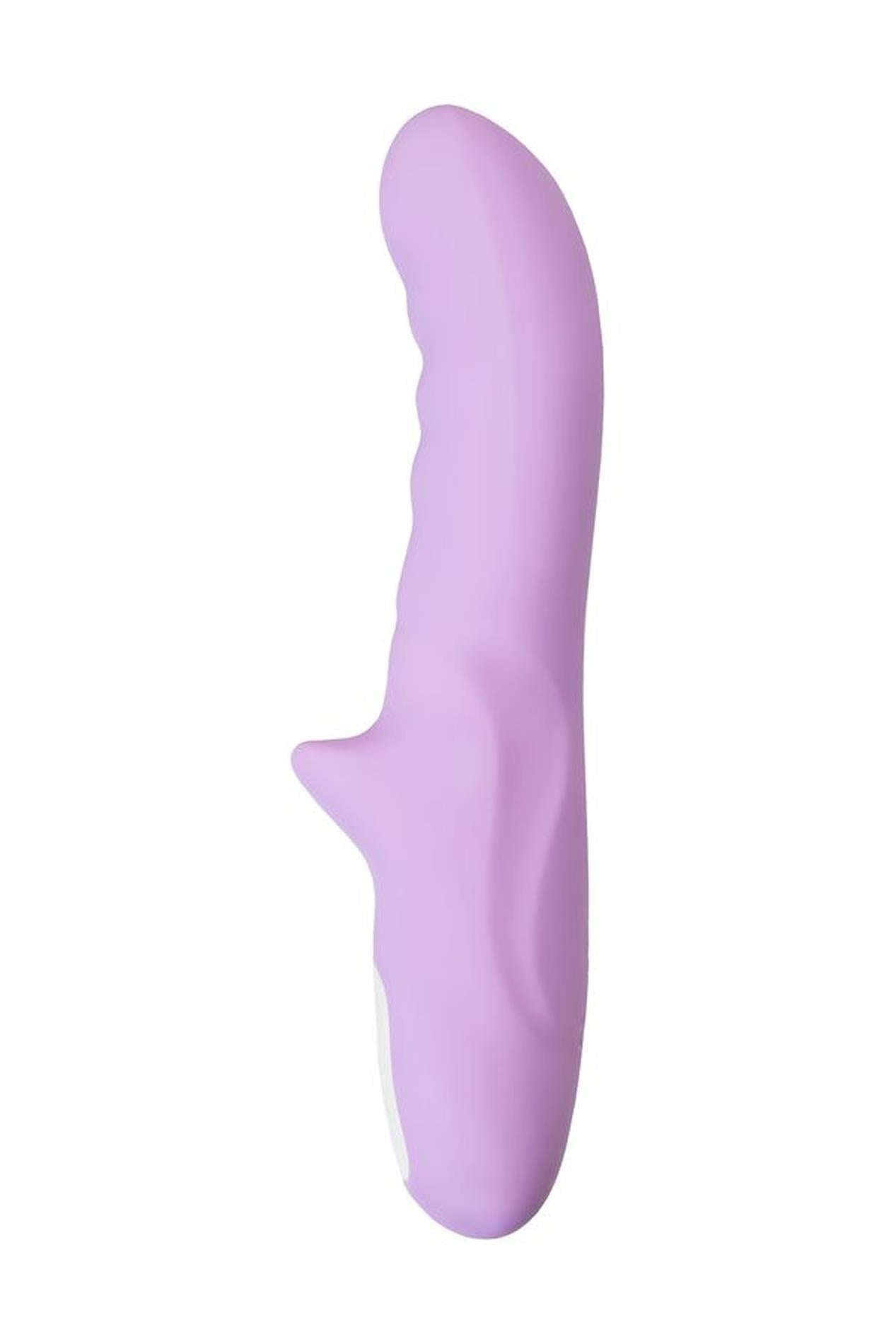 Vibrator rotativ JOS Merry Gor, violet, USB, 20,7 cm