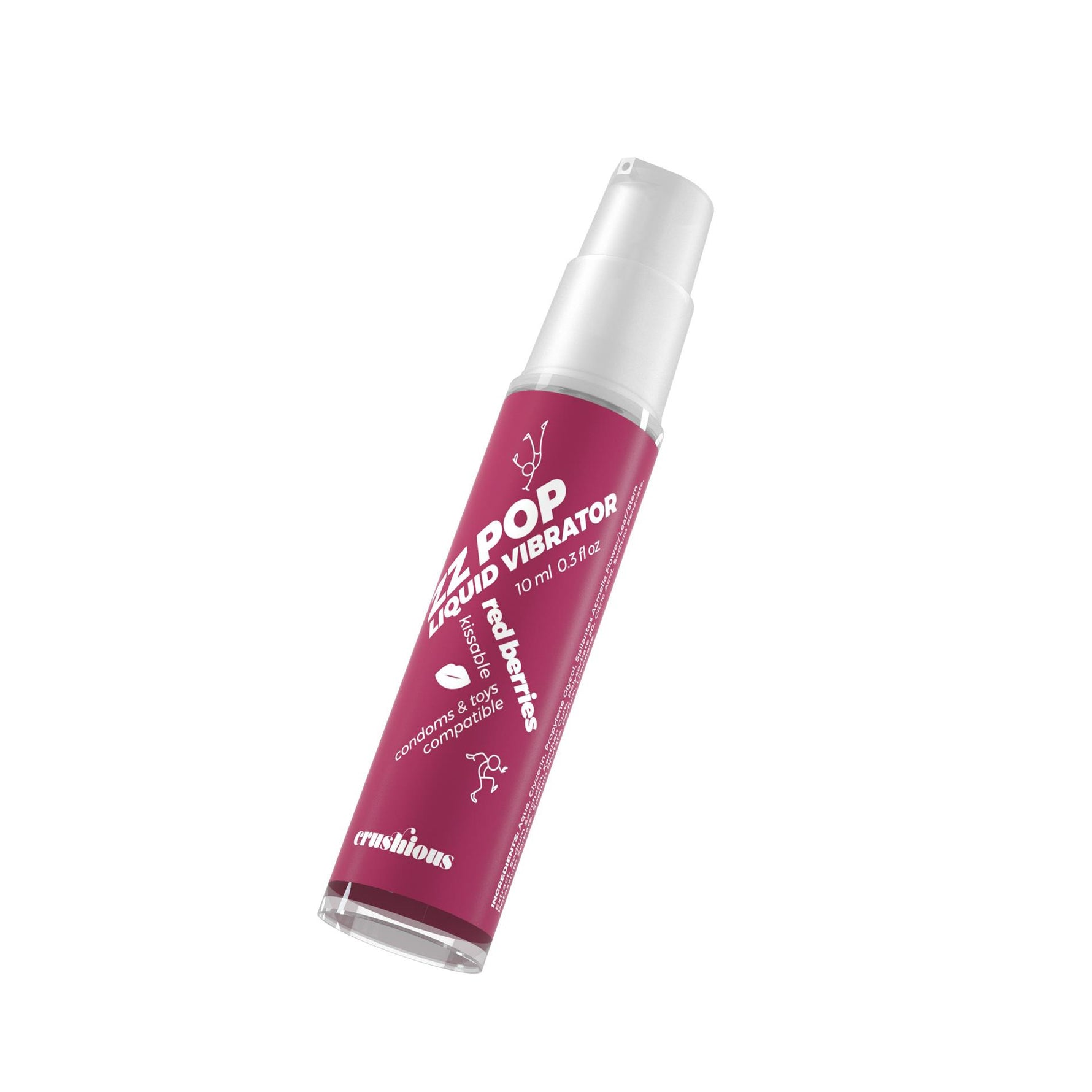 Gel stimulant Crushious ZZ Pop cu fructe de pădure 10ml