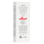 Vibrator de tip linge din silicon încălzit Fox seria B, roșu, 24 cm