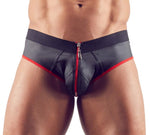 Jockstrap Svenjoyment pentru bărbați cu fermoar, neopren mat