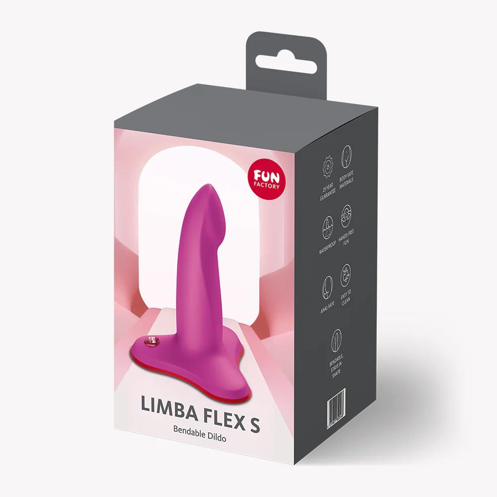 Dildo realist Fun Factory Limba Flex S roz 12 cm