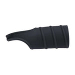 Inel pentru penis Levelz cu manșon nervurat, silicon, negru
