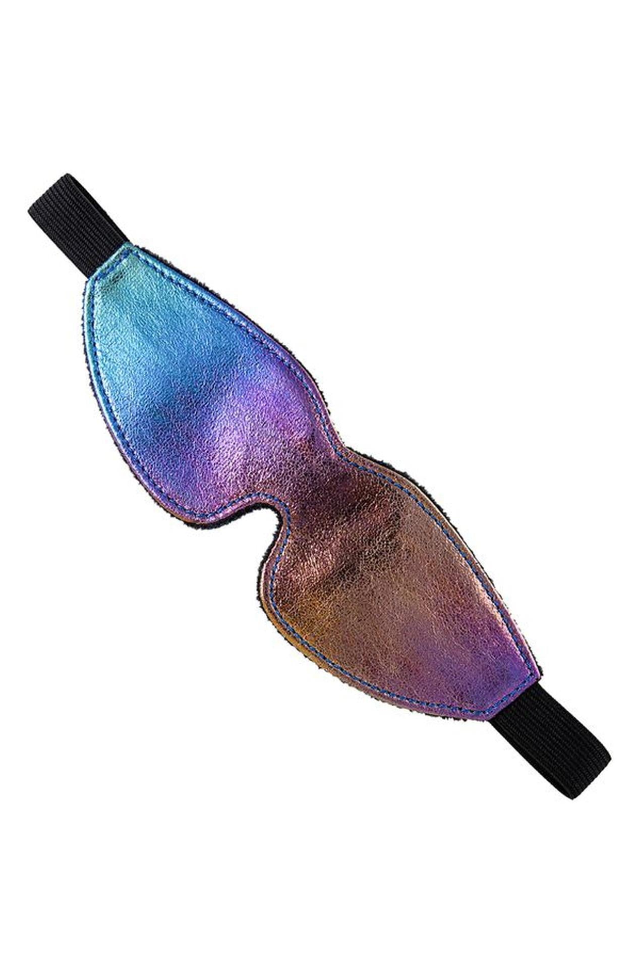 Mască BDSM Anonymous din PVC cu imprimeu 27,5 cm