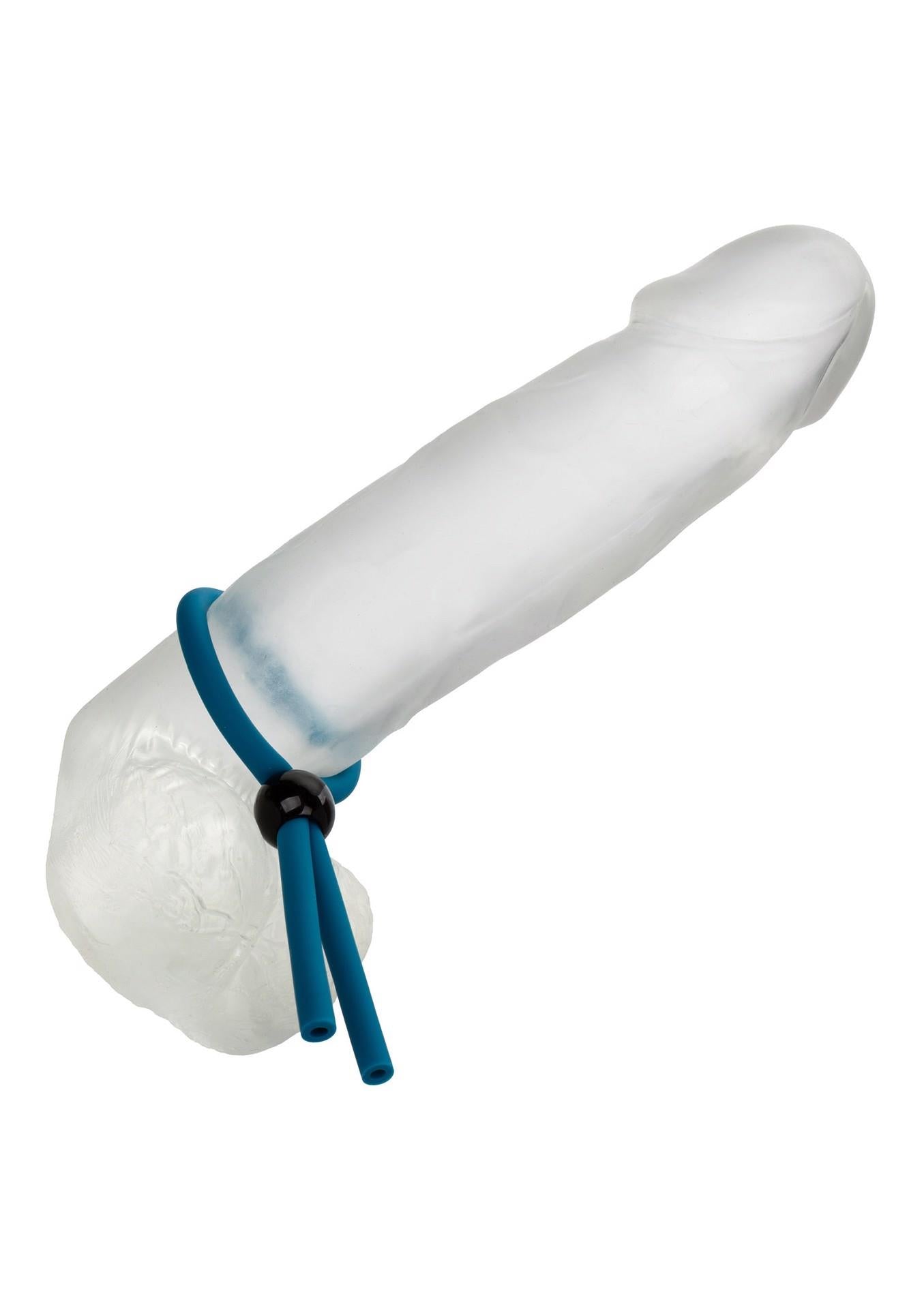 Inel cu șuruburi din latex Calexotics Julian's 12,75 cm