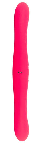 Vibrator dublu din silicon USB Couples Choice 31,2 cm