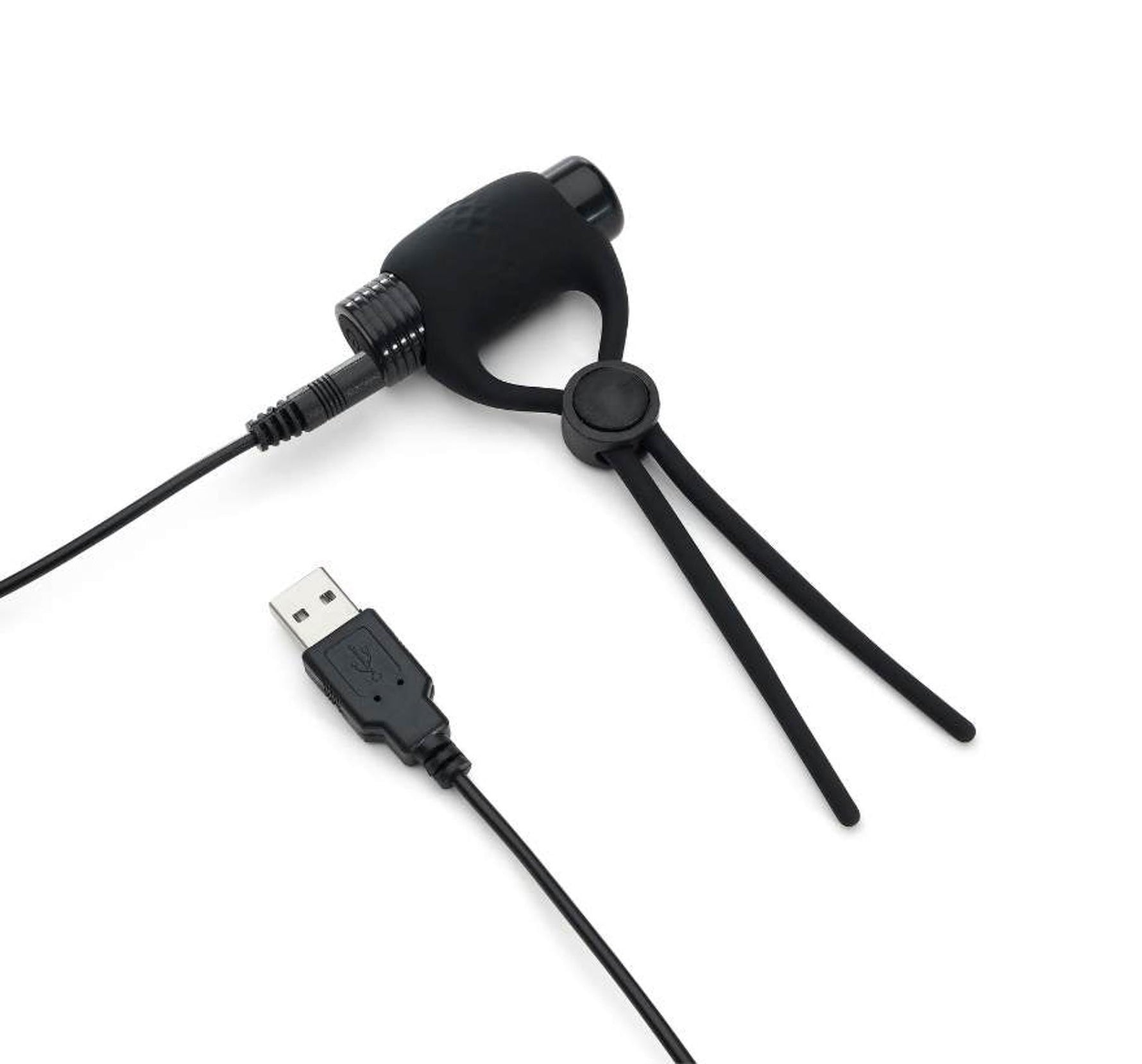 Inel vibrant reglabil din silicon So Divine, reîncărcabil, pentru penis