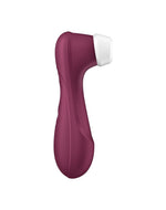 Stimulator clitoridian USB Satisfyer Pro 2 Liquid Air Burgundy