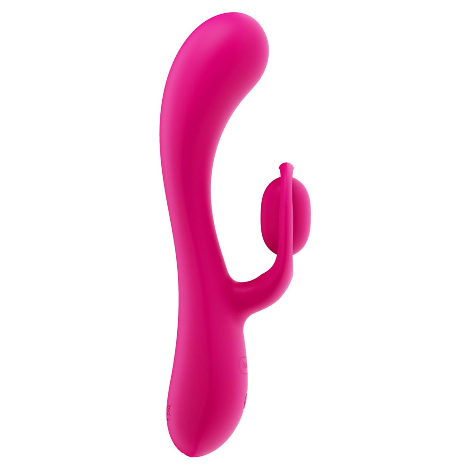 Vibrator USB Lovetoy LAllure Swirl din silicon, în formă de iepuraș, 20 cm