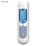 Masturbator vibrant Leten A380, alb, USB, 31 cm