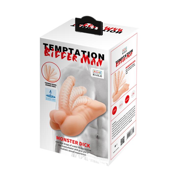 Baile Temptation Bigger Man Monster Pulă Test Dildo