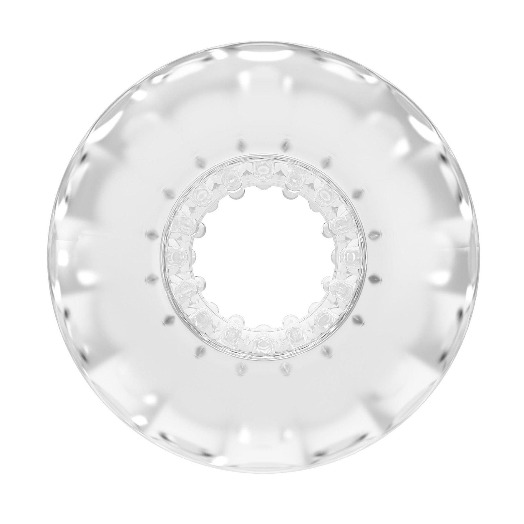 Masturbator transparent cu două fețe Pretty Love Cole