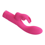 Vibrator Pretty Love Elivia Bunny cu 10 moduri de detectare a punctului G, silicon, USB