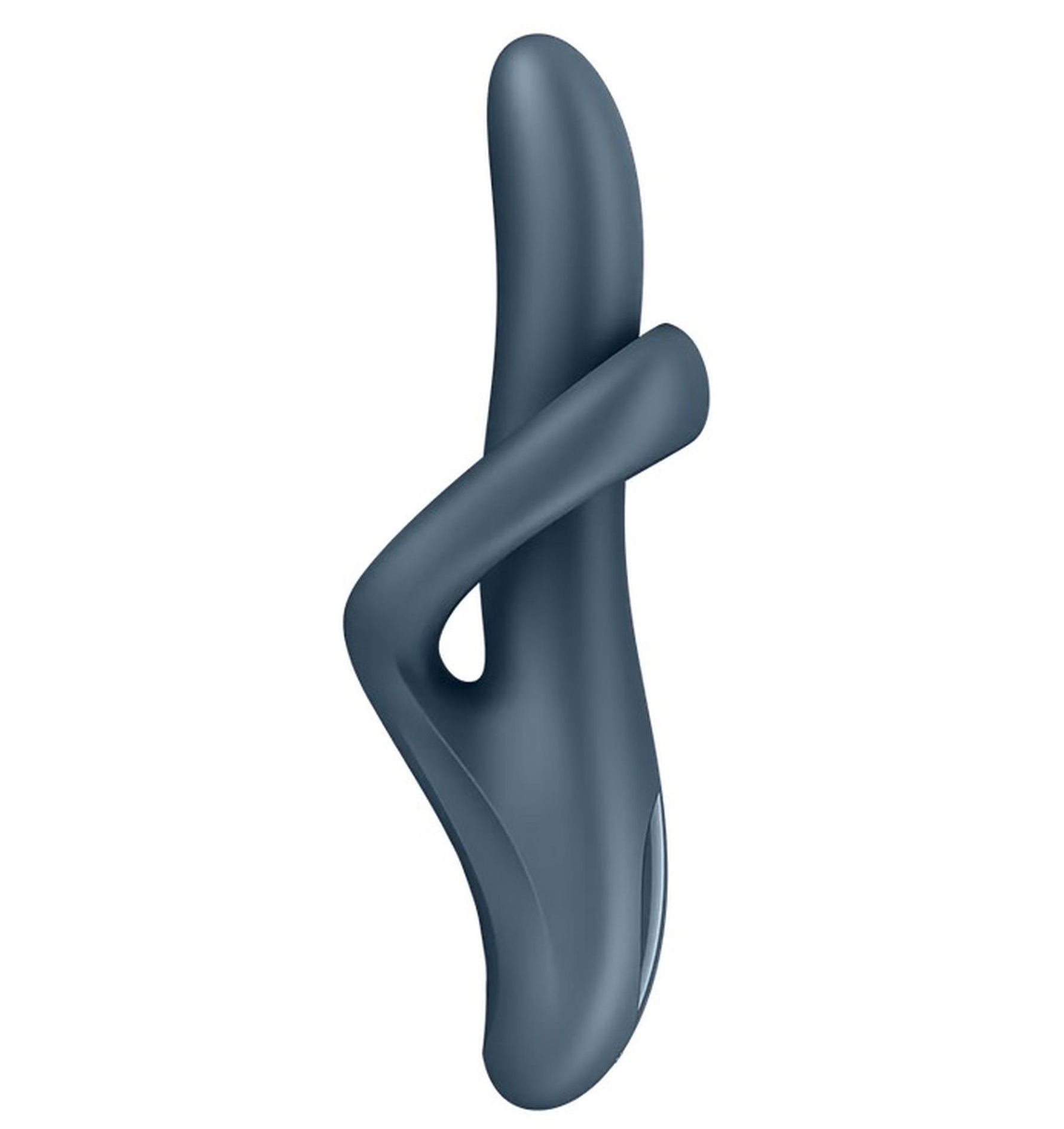 Vibrator încălzitor Satisfyer Heat Flex 4 din silicon albastru