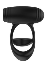 Inel vibrator Optima Cross Xpert Hidden Desire cu 10 moduri, negru