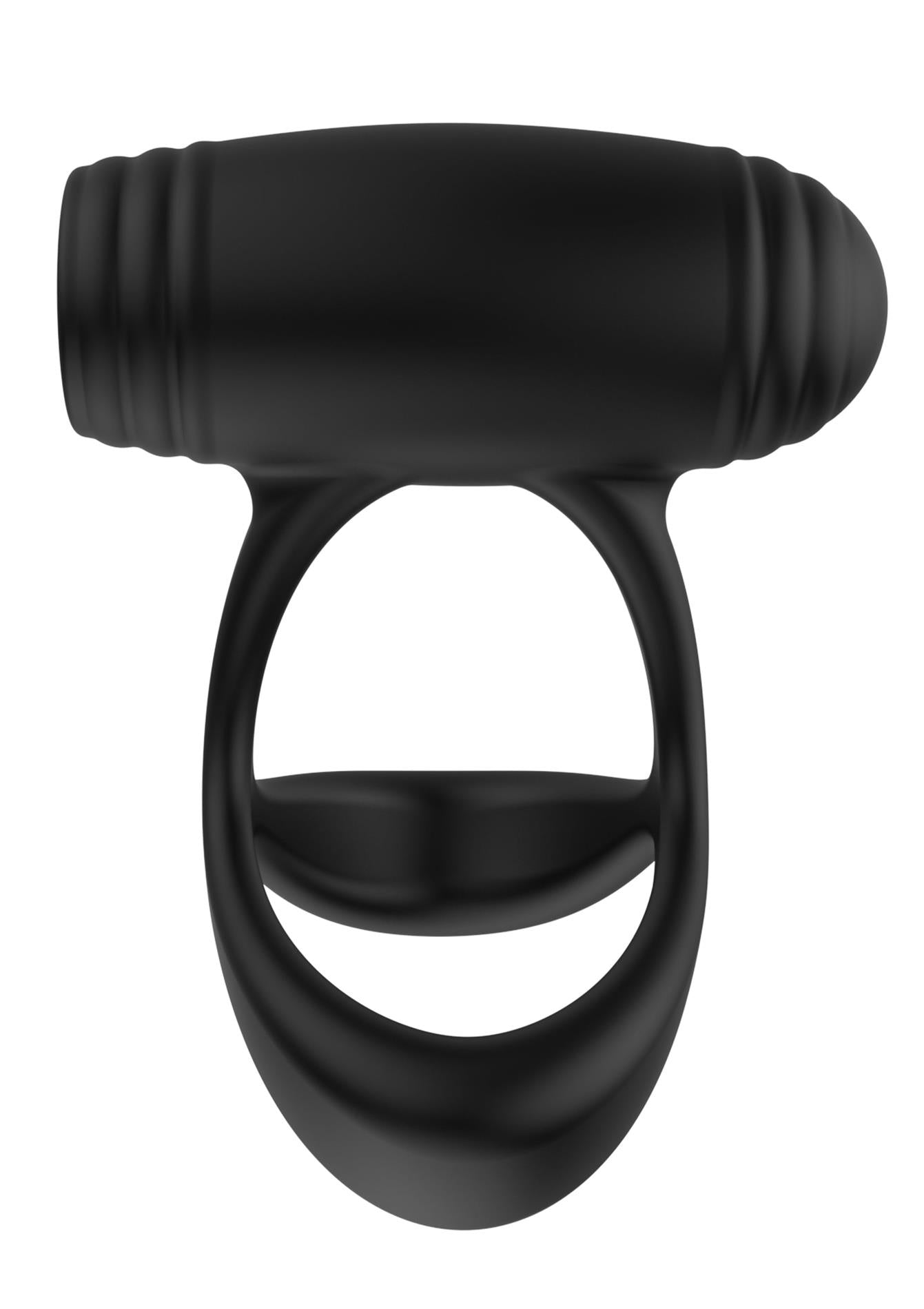 Inel vibrator Optima Cross Xpert Hidden Desire cu 10 moduri, negru