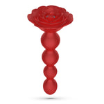 Plug anal rotativ Crushious Rosaline cu telecomandă, silicon, 19cm