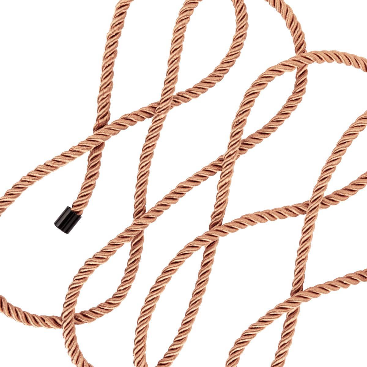 Set de frânghii de lux Rosy Gold pentru bondage