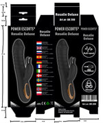 Vibrator USB Rosalie Deluxe din silicon, în formă de iepuraș, 22 cm