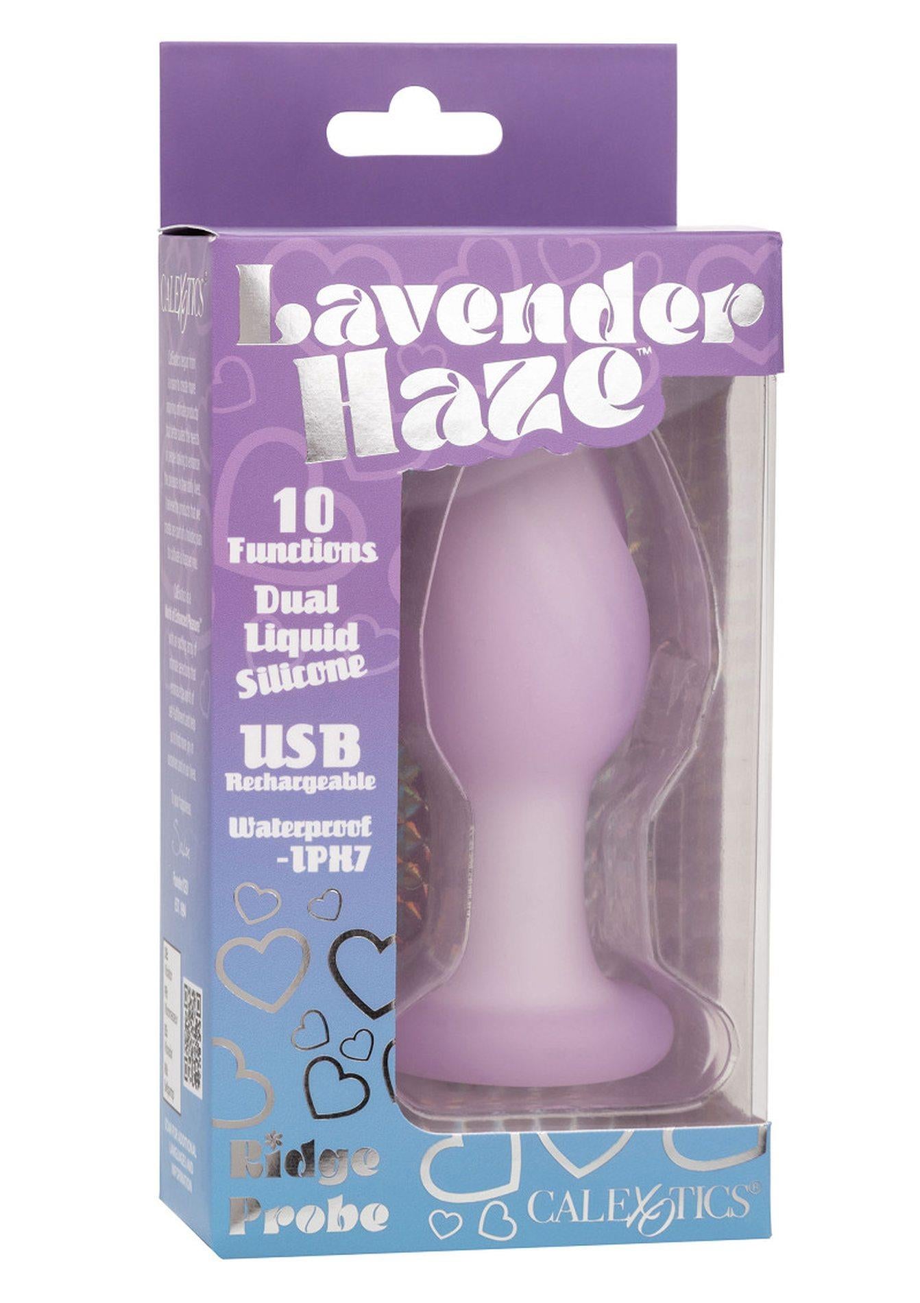 Plug anal vibrant Calexotics Lavender Haze Ridge Probe, violet