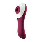 Stimulator Satisfyer Dual Crush cu undă de presiune USB din silicon