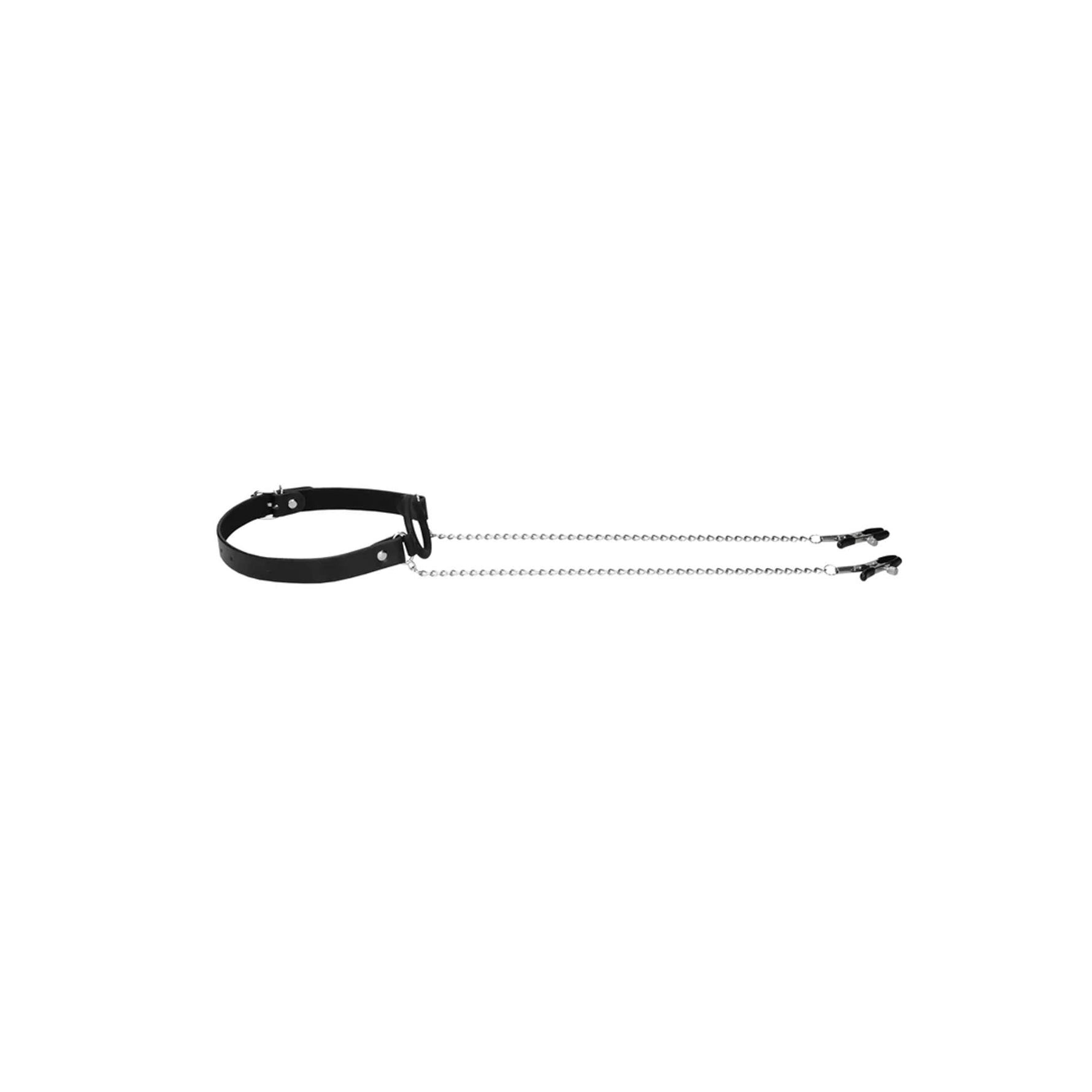 Au! Inel de silicon cu cleme pentru mameloane 62 cm