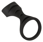Manșetă penis Erecto din silicon cu inel testicular 8 cm