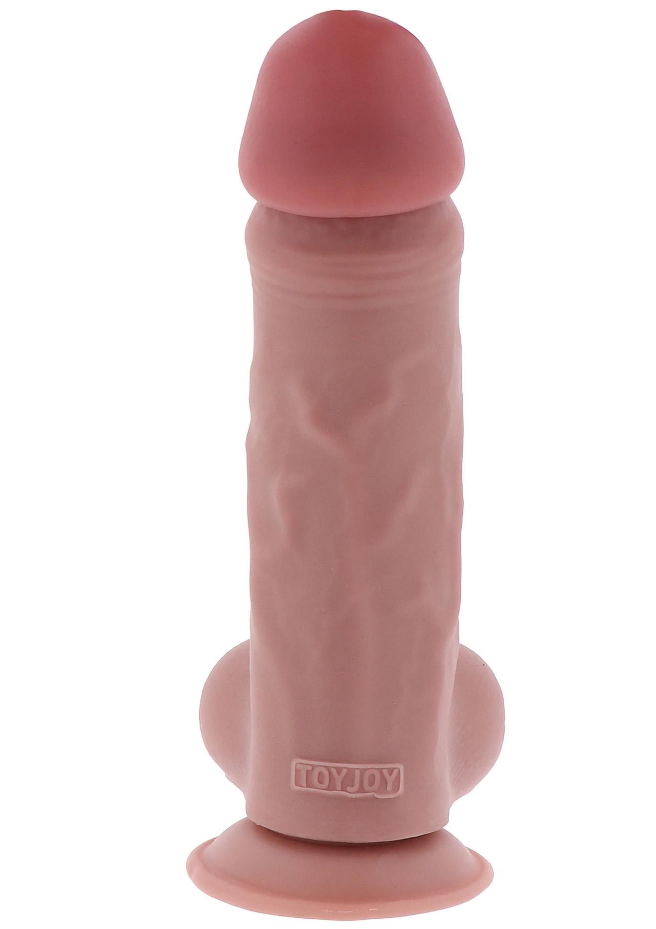 Dildo realist cu densitate dublă ToyJoy TPE 23 cm