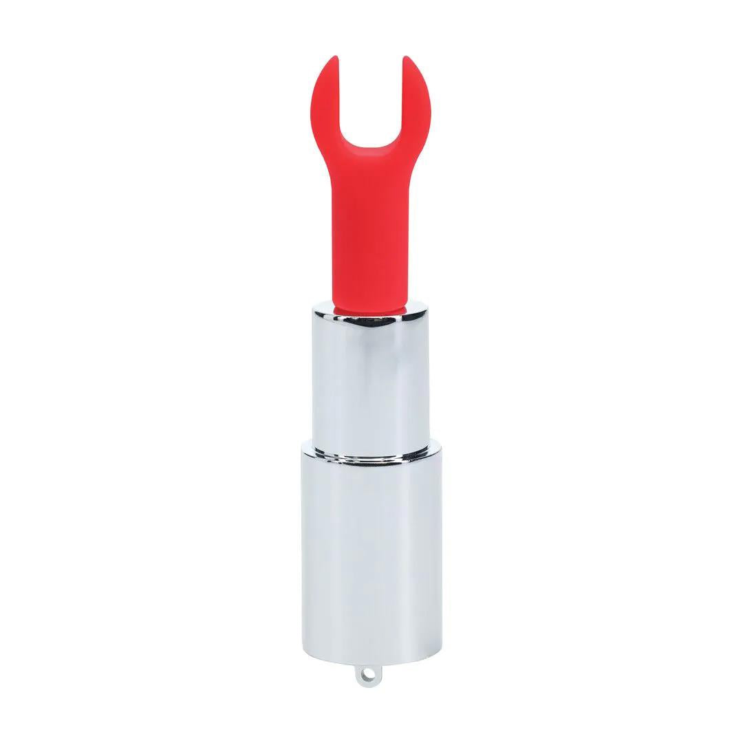Vibrator Angel Loveline Mini cu ruj transparent, USB