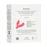 Vibrator APP seria B Fox, încălzit, cu vârf de deget, 14 cm, din silicon