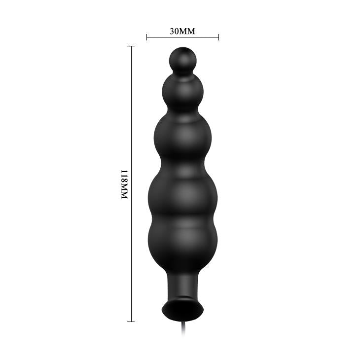 Dop anal din silicon Pretty Love 11 8 cm 3 cm