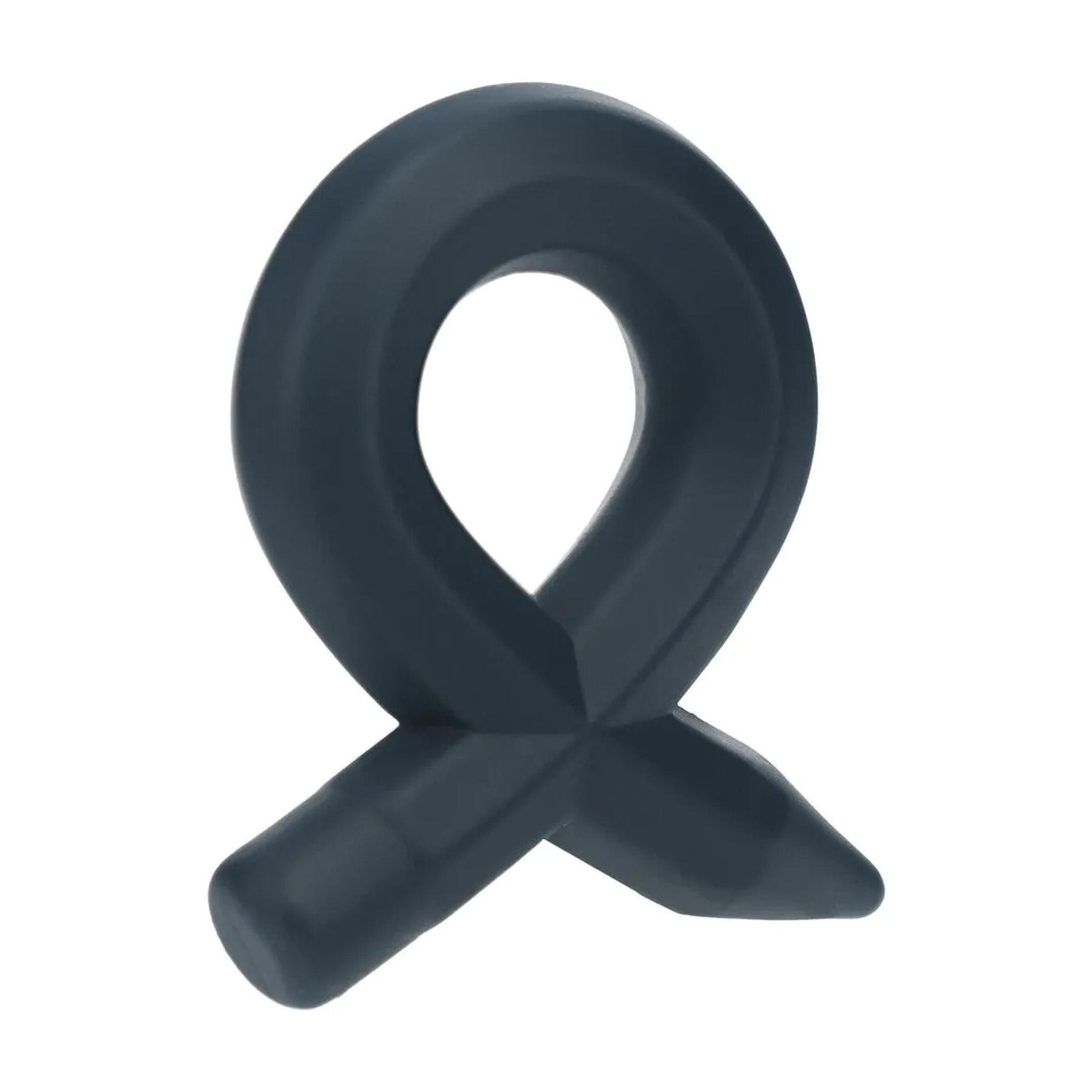 Inel pentru penis Levelz din silicon, negru, 8 cm