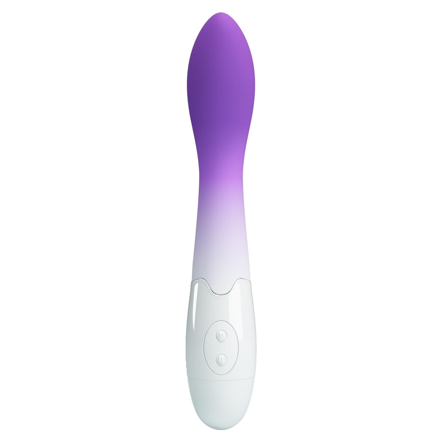 Vibrator Pretty Love Bishop din silicon pentru punctul G, 30 de moduri de vibrație