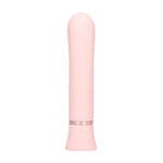 Vibrator Loveline Mystique cu nervuri, model iepuraș, roz, 15,9 cm