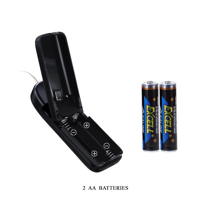 Vibrator realist din silicon Baile cu telecomandă 20 cm