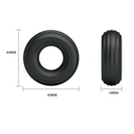 Set de inele pentru penis din silicon Baile, 3 mărimi