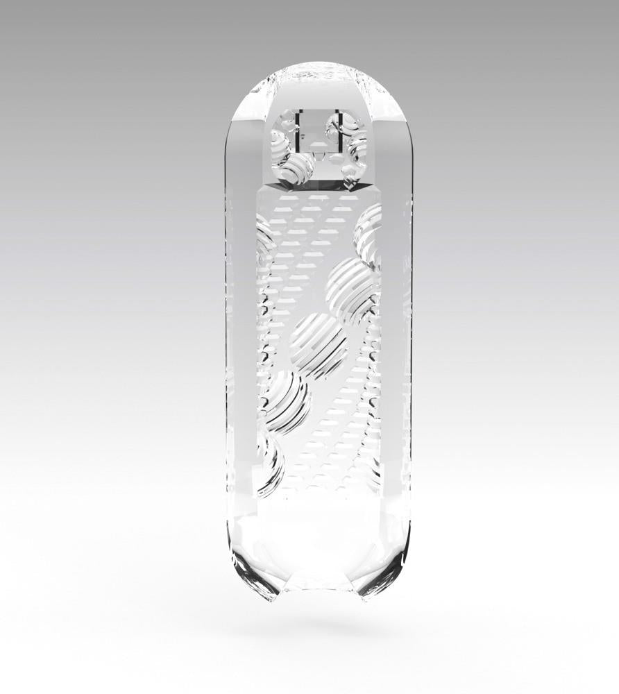 Masturbator Tenga Spinner Beads Transparent 13 cm